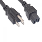 eNet Components N515-C15-4F-ENC power cable Black 47.6" (1.21 m) NEMA 5-15P C15 coupler