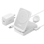 Anker B2557222 mobile device charger Headphones, Mobile phone, Smartwatch White USB Wireless charging Fast charging Indoor