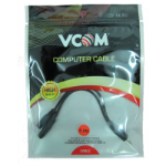 VCOM CV203 audio cable 0.2 m 3.5mm 2 x 3.5mm Black