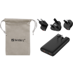 Sandberg 4in1 TravelCharger 65W Black