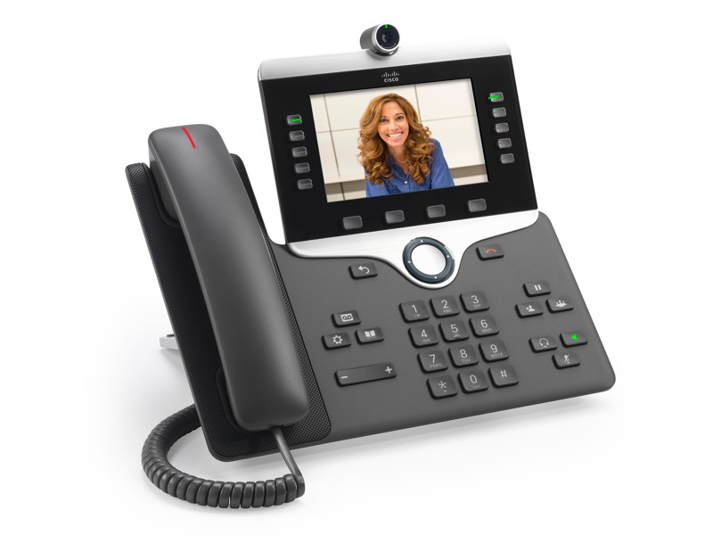 Image of Cisco 8865 IP phone Charcoal Wi-Fi