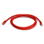 Monoprice Cat6, 1.524 m, UTP networking cable Red 60" (1.52 m) U/UTP (UTP)