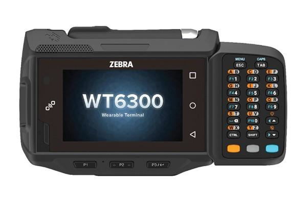 Zebra WT6300 handheld mobile computer 8.13 cm (3.2") 800 x 480 pixels Touchscreen 256 g Black