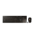 CHERRY DW 9100 SLIM keyboard Mouse included Universal RF Wireless + Bluetooth QWERTZ Swiss Black