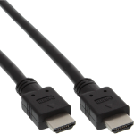 InLine HDMI Cable High Speed male / male black 1m