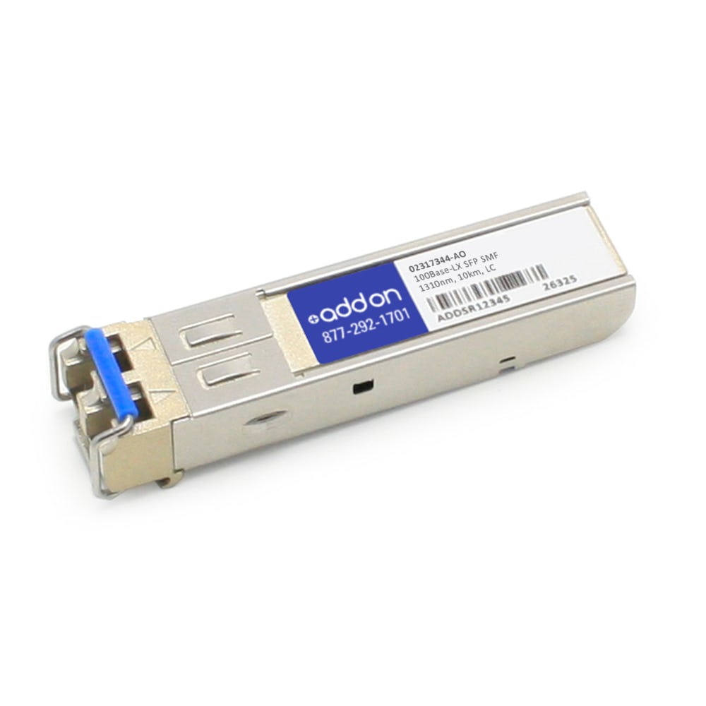 AddOn Networks 02317344-AO Compatible 100M SFP 40 km TAA Compliant Transceiver