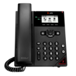Poly VVX 150 2-Line IP Phone and PoE-enabled
