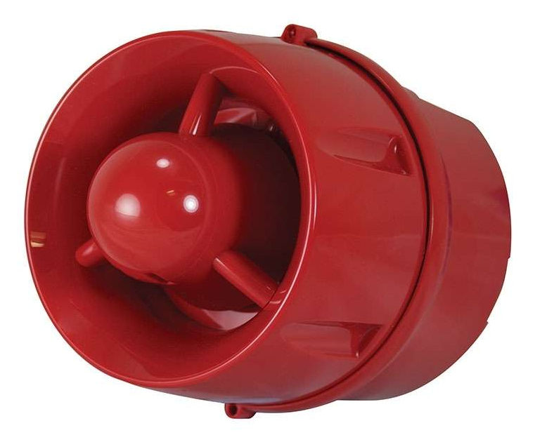 CA430A/DR alarm ringer 100 dB Red
