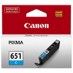 CANON CLI651C INKJET CARTRIDGE CYAN