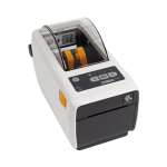 Zebra ZD411-HC, 8 dots/mm (203 dpi), RTC, USB, USB Host, BT, Wi-Fi, EPLII, ZPLII, kit (USB), white