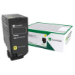 Lexmark 73B20Y0 Toner-kit yellow return program, 15K pages ISO/IEC 19752 for Lexmark CS 827