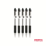 Zebra Z-Grip Basics Ballpoint Pen Black Ink Box 12