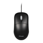 Activejet AMY-146 wired computer mouse (optical; 1000 DPI; black)