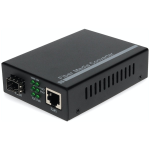 AddOn Networks ADD-MC-PRO-1000AS-SFP-UK network media converter 1000 Mbit/s Black