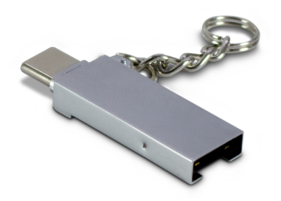Image of Inter-Tech 88885469 card reader USB 2.0 Type-A/Type-C Internal Zinc