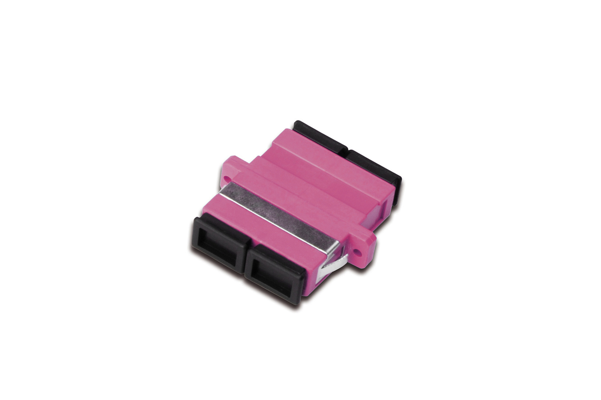 Image of Digitus SC / SC Duplex Coupler, OM4, color pink
