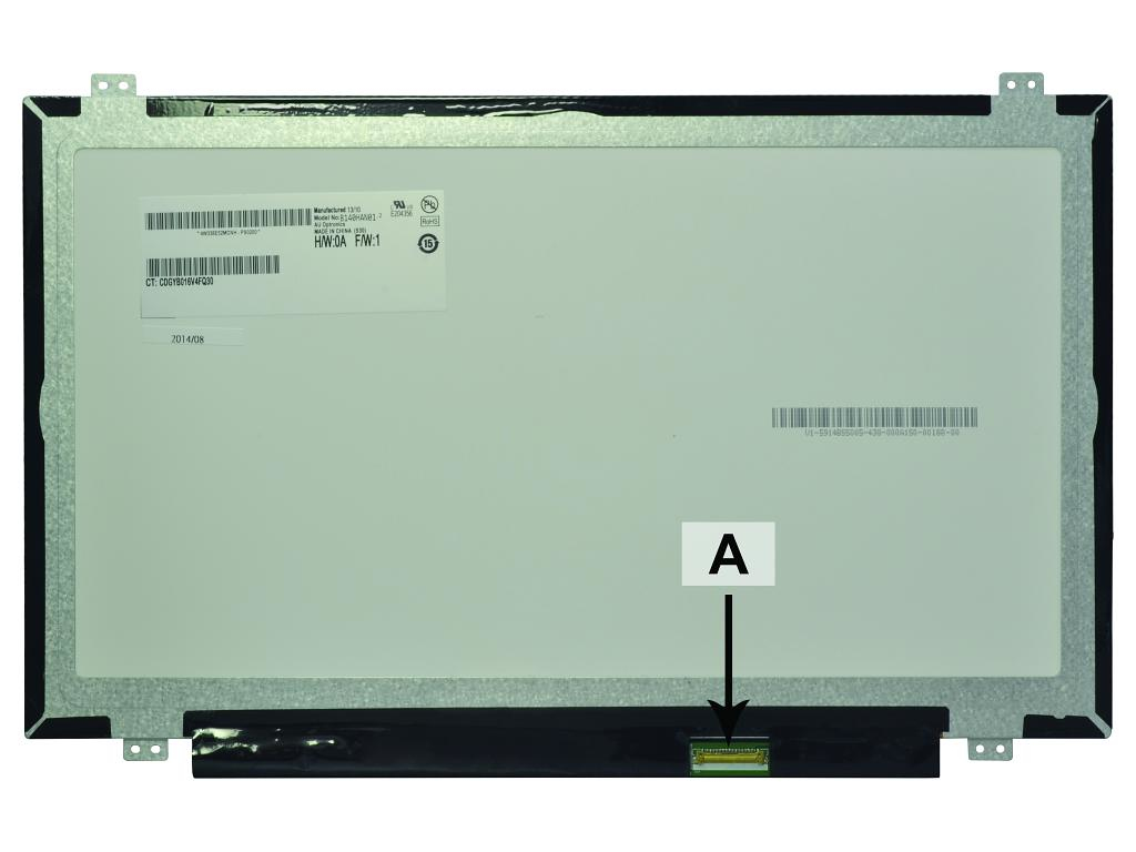 2-Power 14.0 WUXGA 1920X1080 LED Matte w/IPS Screen - replaces LTN140HL02-201