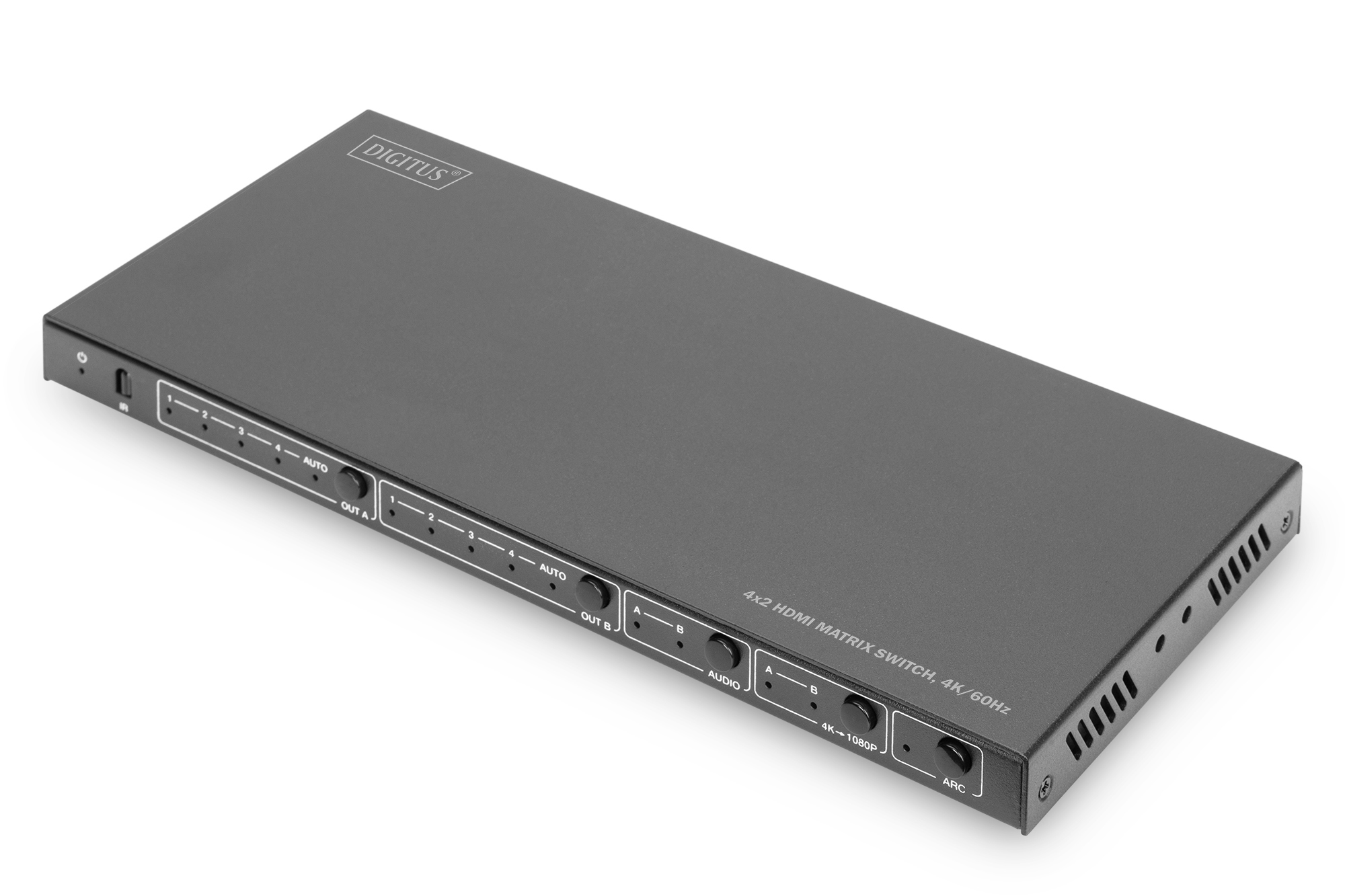 Digitus 4x2 HDMI Matrix Switch. 4K/60Hz