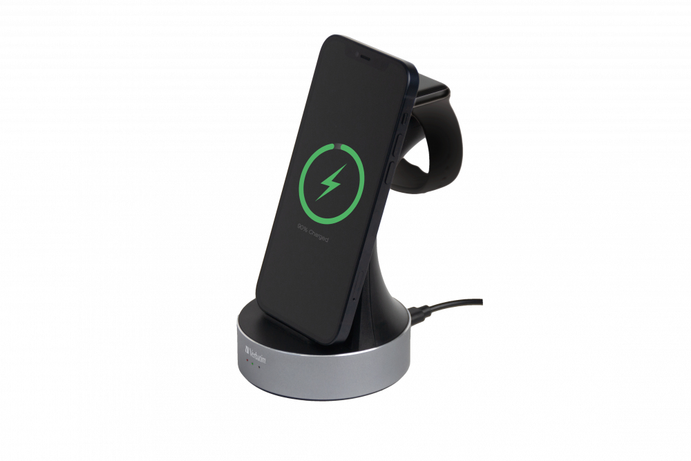 Image of Verbatim WCS-01 Universal Black Wireless charging Indoor
