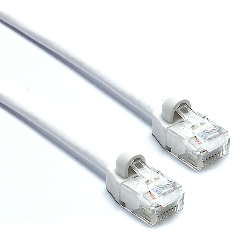 EXCEL 1M CAT.6 UTP MINI PATCH CABLE - WHITE