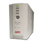 APC Back-UPS uninterruptible power supply (UPS) Standby (Offline) 500 VA 300 W 4 AC outlet(s)