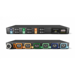 Vertiv MG01D1R1-06L193-3PS56B2H10-S power distribution unit (PDU) 6 AC outlet(s) 1U Black