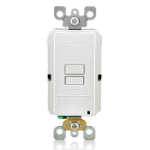 Leviton GFRBF-W socket-outlet White
