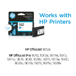 HP 962 Cyan Original Ink Cartridge