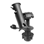 RAM Mounts Tube Jr. Rod Holder with Round Flush Base