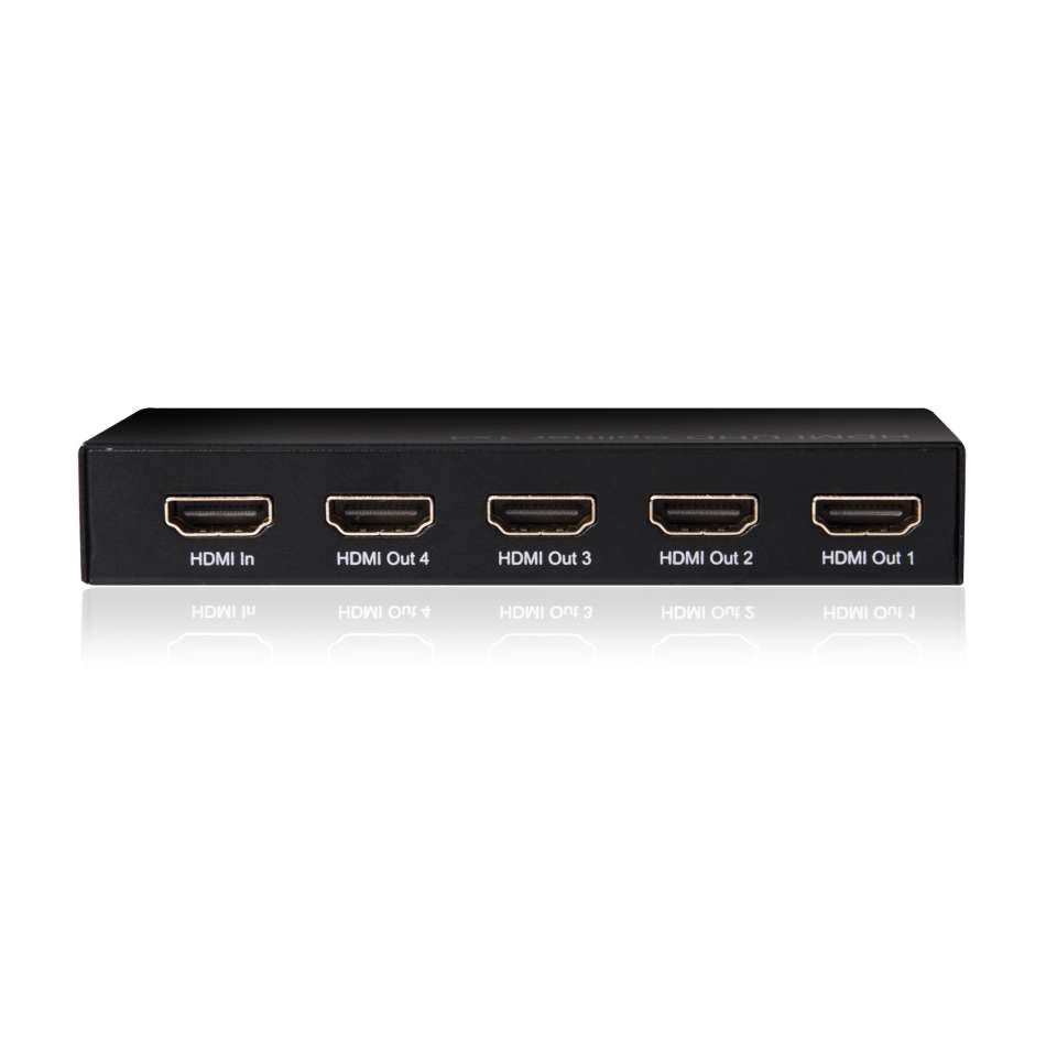 CLUB3D HDMI 4K@60Hz UHD Splitter AC Power 4 ports