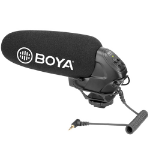 BOYA BY-BM3031 microphone Black Digital camera microphone