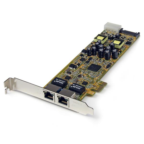 Image of StarTech.com Dual Port PCI Express Gigabit Ethernet PCIe Network...