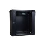 Digitus DN-WU19 12U/450/B rack cabinet Wall mounted rack Black