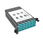 Tripp Lite N482-3M8-LC12 40/100Gb Breakout Cassette, 40Gb to 4 x 10Gb, 100Gb to 4 x 25Gb (x3) 8-Fiber OM4 MTP/MPO (Male with Pins) to (x12) LC Duplex, Type-B Polarity