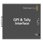 Blackmagic Design GPI & Tally Interface interface cards/adapter