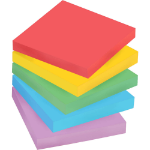 POST-IT 654-SS-1PK SUPER STICKY NOTES 90 SHEETS PER PAD 76 X 76MM ASSORTED MARRAKESH