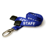 Digital ID 15mm Recycled Royal Blue Staff Lanyards with Metal Lobster Clip (Pack of 100)