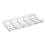 Black Box RM714A cable organizer Cable tray Silver 4 pcs