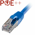 Cablenet 20m Cat6a RJ45 Blue S/FTP LSOH 26AWG Snagless Booted Patch Lead