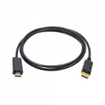 Akyga AK-AV-05 video cable adapter 1.8 m HDMI Type A (Standard) DisplayPort Black, Gold