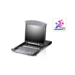 ATEN 16-Port 19" LCD Cat5e/6 KVM Over IP Switch (Dual Rail)