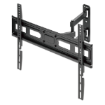 Manhattan Wall Mount for TV & Monitors (Full Motion), For screens 32" to 65", VESA compatibility: all between 100x100mm to 600x400mm - check the dimensions of the four mounting holes on back of screen to ensure it fits, Max 35kg, Black, Bracket, Lifetime
