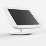 Bouncepad Original Twist-Mini + Counter Base | Apple iPad Pro 3rd, 4th, 5th and 6th Gen 12.9 (2018 - 2022) | White | Exposed Front Camera and Home Button