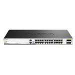 D-Link 28-Port 10G Multi-Gigabit Layer 3 Stackable Managed Switch with 25G Uplinks