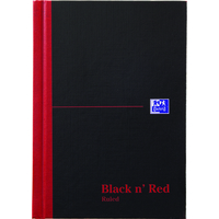 Image of Black n' Red BLACK N RED HB RULED NOTEBOOK A5 PK5