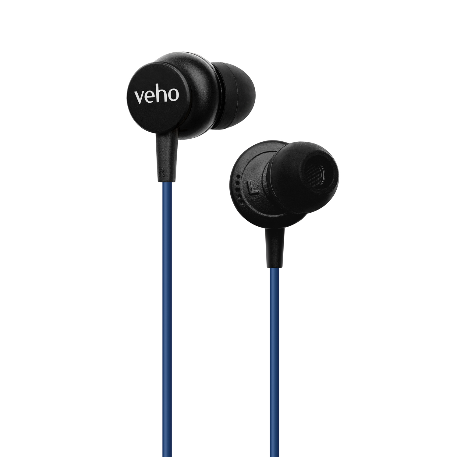 Veho Z-3 In-Ear Stereo Headphones with Built-in Microphone and Remote Control  Black (VEP-104-Z3-B)