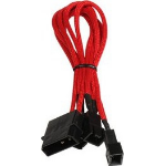 BitFenix Molex - 3 x 3-Pin Fan 12v 20cm Molex (4-pin) Black,Red
