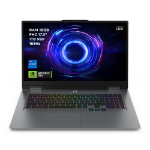 Lenovo LOQ 17IRX10 Intel® Core™ i7 i7-13650HX Laptop 43.9 cm (17.3") Full HD 16 GB DDR5-SDRAM 1 TB SSD NVIDIA GeForce RTX 5060 Wi-Fi 6 (802.11ax) Windows 11 Home English Grey