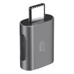 Adesso ADP-300-04 cable gender changer USB-C USB-A Gray