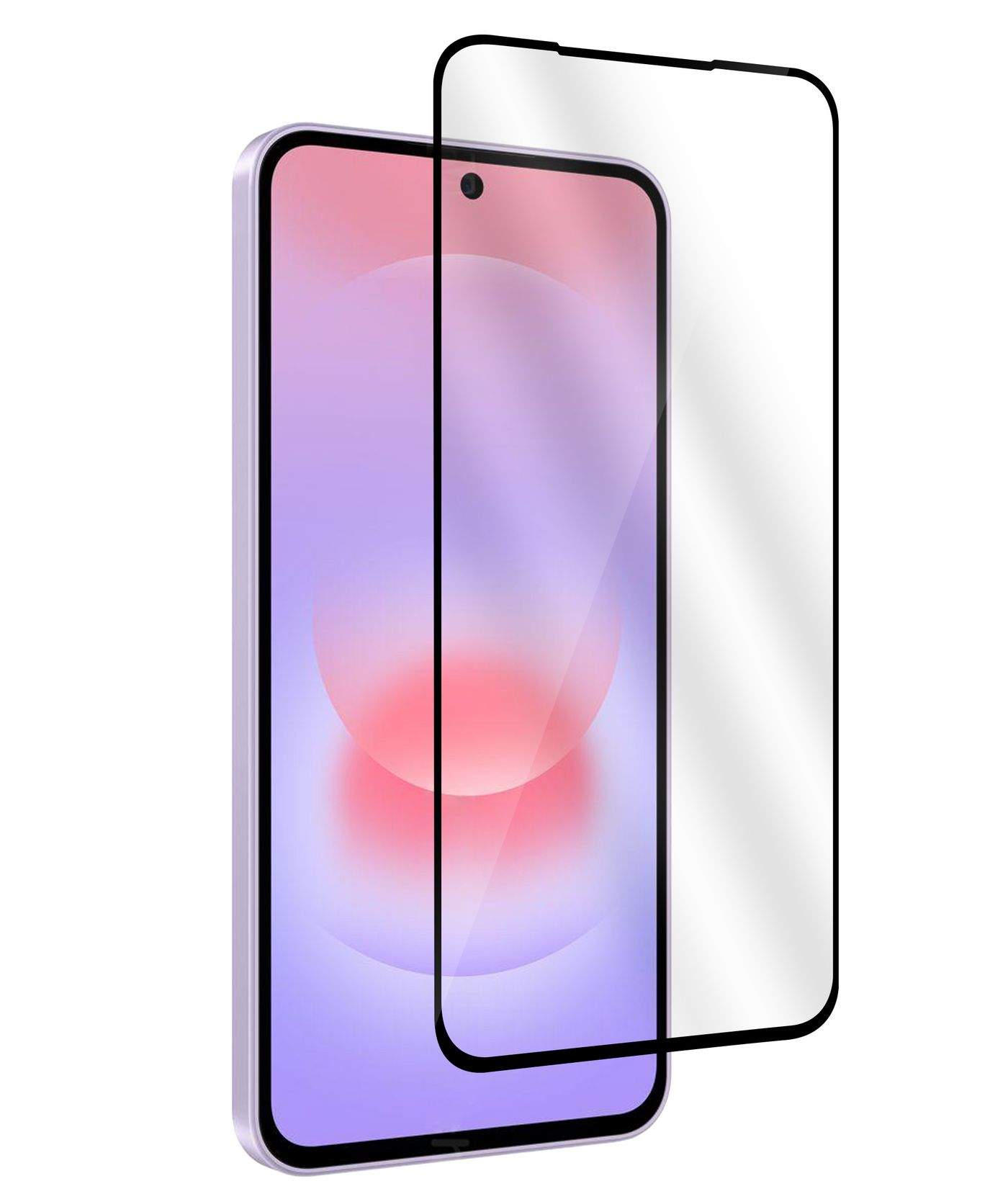 Estuff Samsung Galaxy A37 Full Cover Screen Protector. Titan Shield Cl